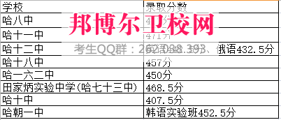 黑龍江醫(yī)藥衛(wèi)生職業(yè)學(xué)校2017年招生錄取分數(shù)線