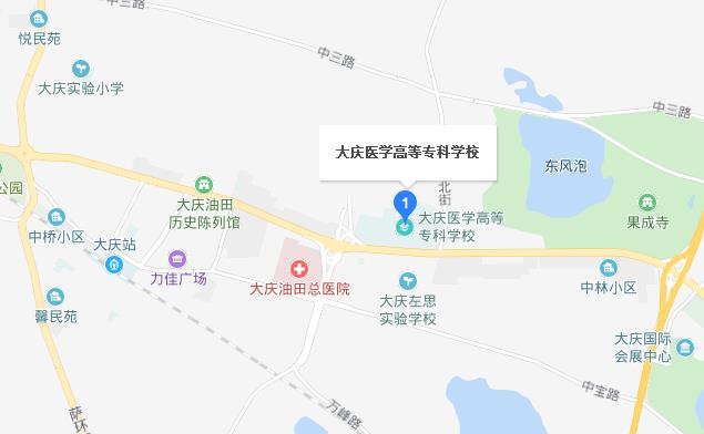 大慶醫學高等專科學校地址在哪里