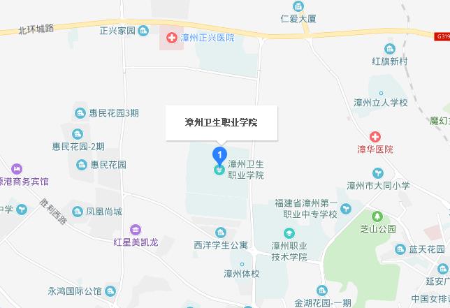 漳州衛生職業學院地址在哪里