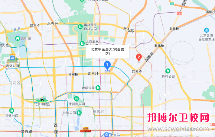 北京中醫藥大學2022年地址在哪里