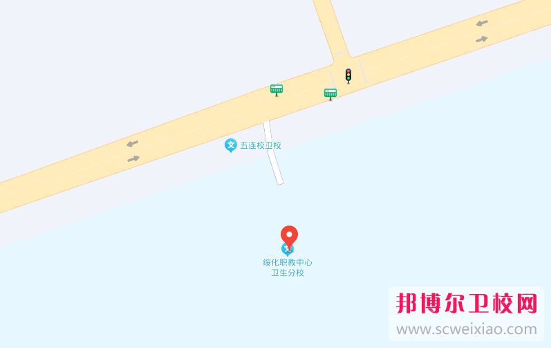 綏化職教中心衛生分校地址在哪里，哪個地區，哪個城市?