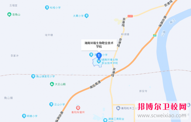 湖南環境生物職業技術學院地址在哪里，哪個地區，哪個城市?